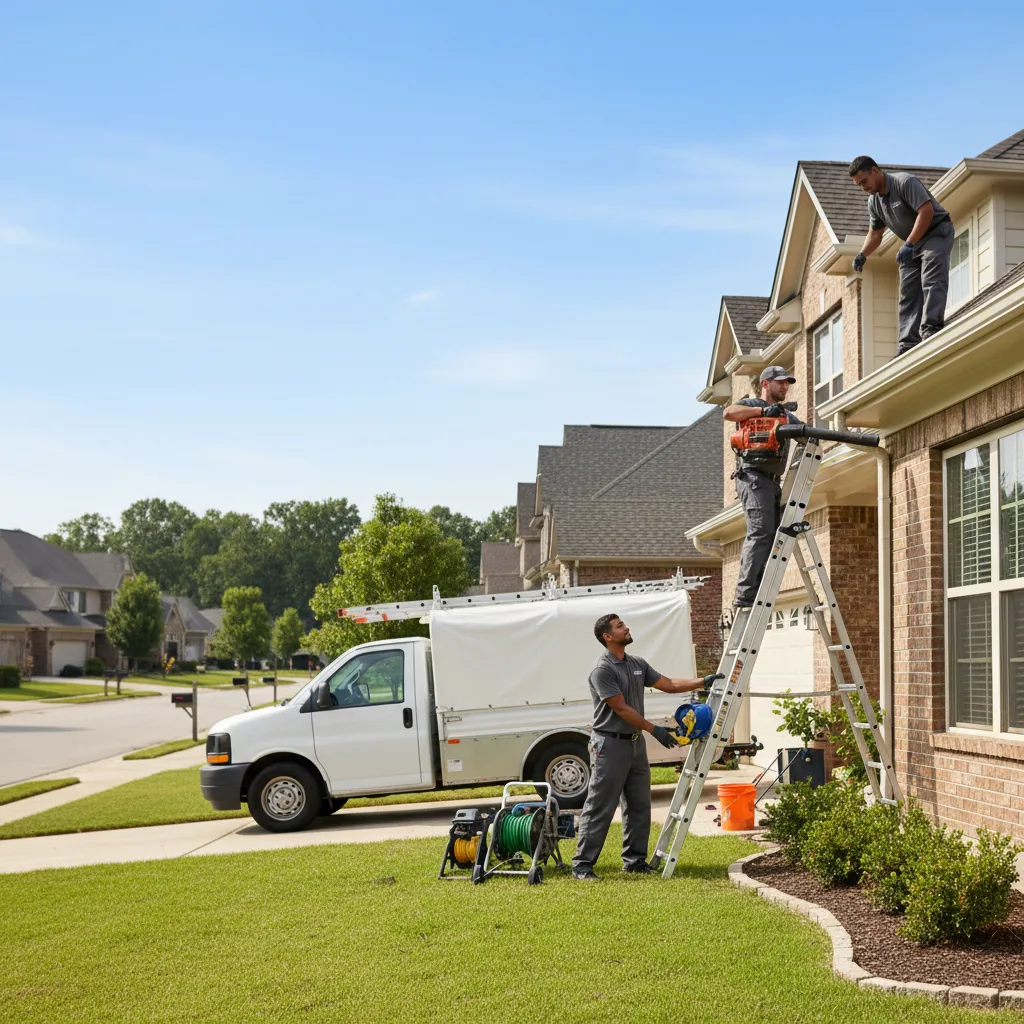 Home Gutter Service in Rosamond, IL near me